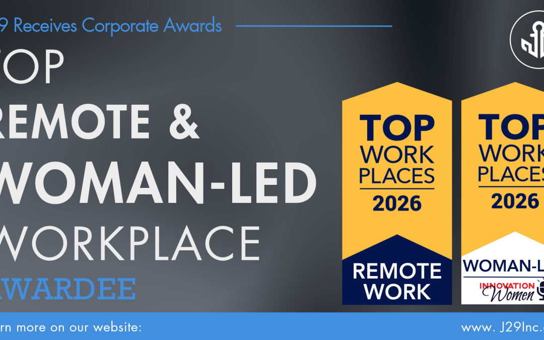 J29 Honored with Two National Top Workplace Awards