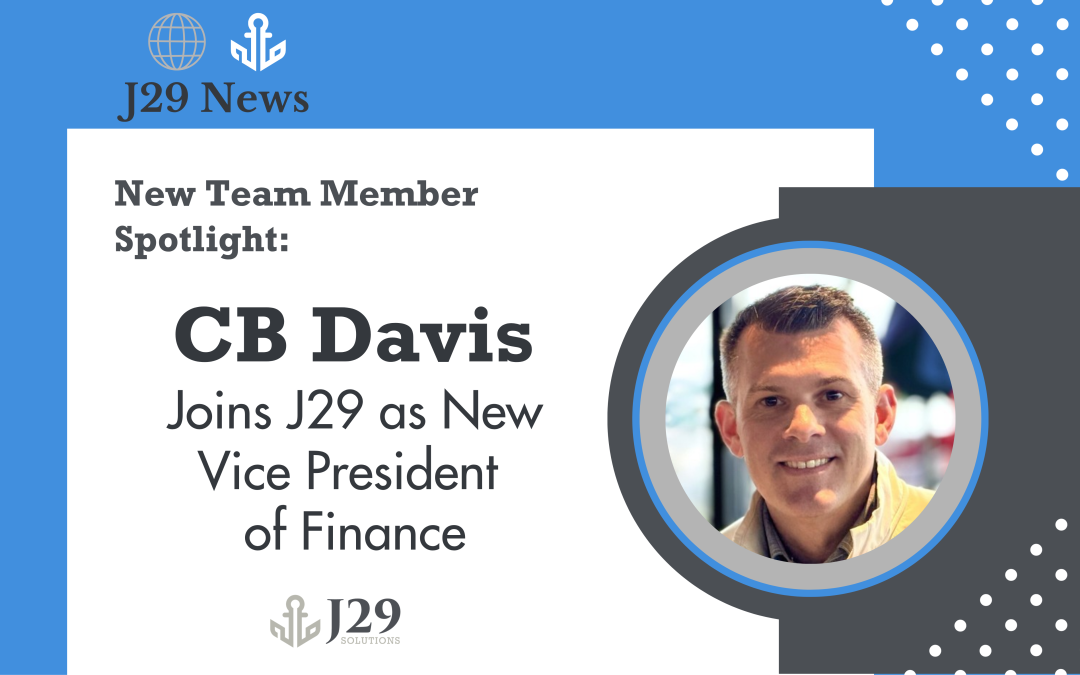 J29 Welcomes C.B. Davis as VP of Finance
