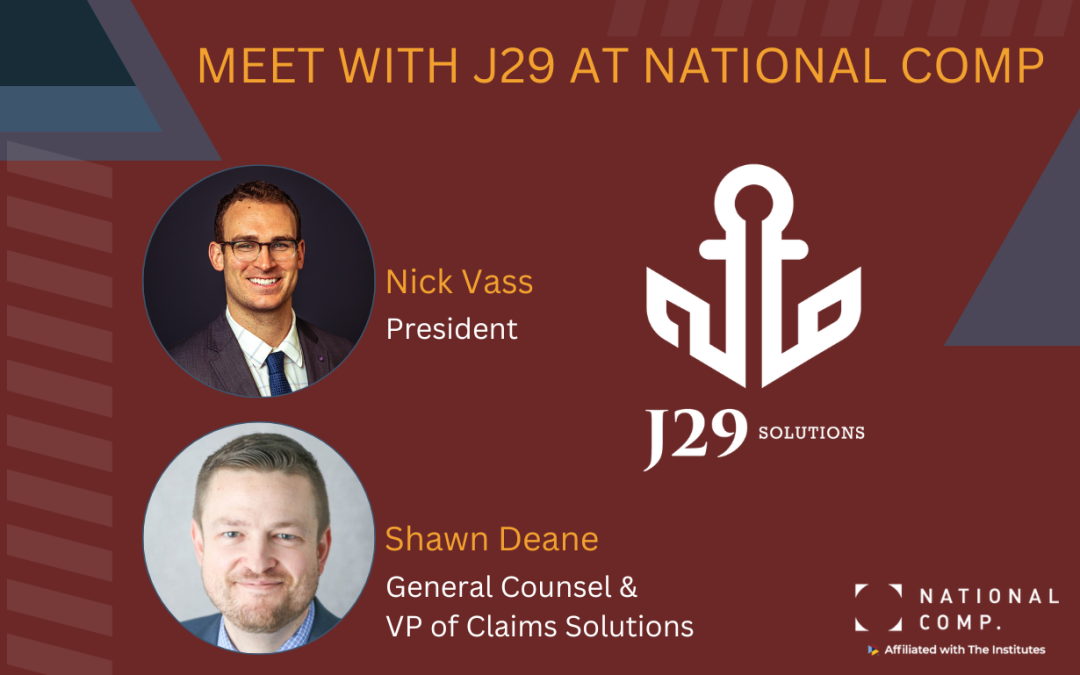 J29’s Shawn Deane to lead panel for Kind Souls Foundation at National Comp in Las Vegas on October 15, 2024 – the Nation’s Premier Workers’ Comp Conference