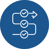 Real-time status icon