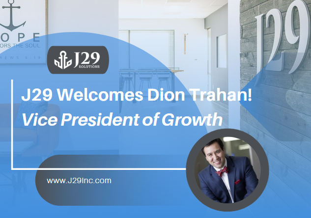 J29 Welcomes Dion Trahan as Vice President of Growth