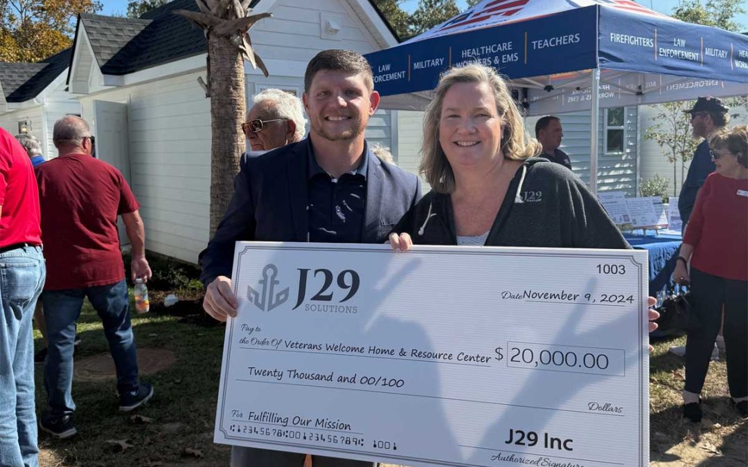 Honoring Veterans Day with the Dedication of the Tiny Home Village in Myrtle Beach, SC